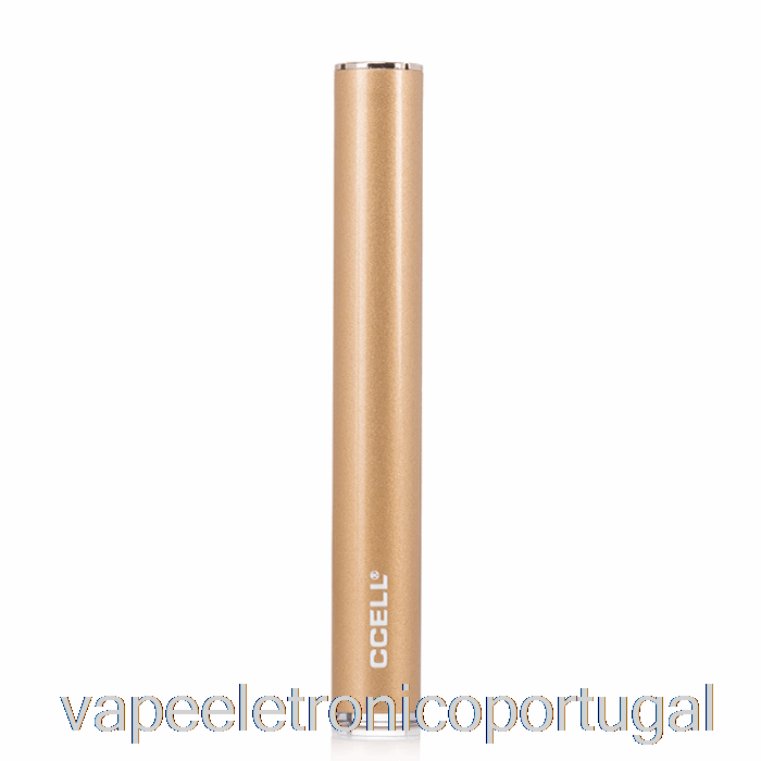 Vape Eletrônico Ccell M3 Caneta Vape Bateria Pérola Ouro